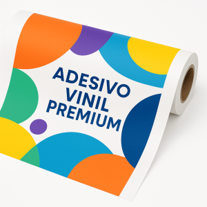 Adesivo Branco Sem impressão Vinil 010     